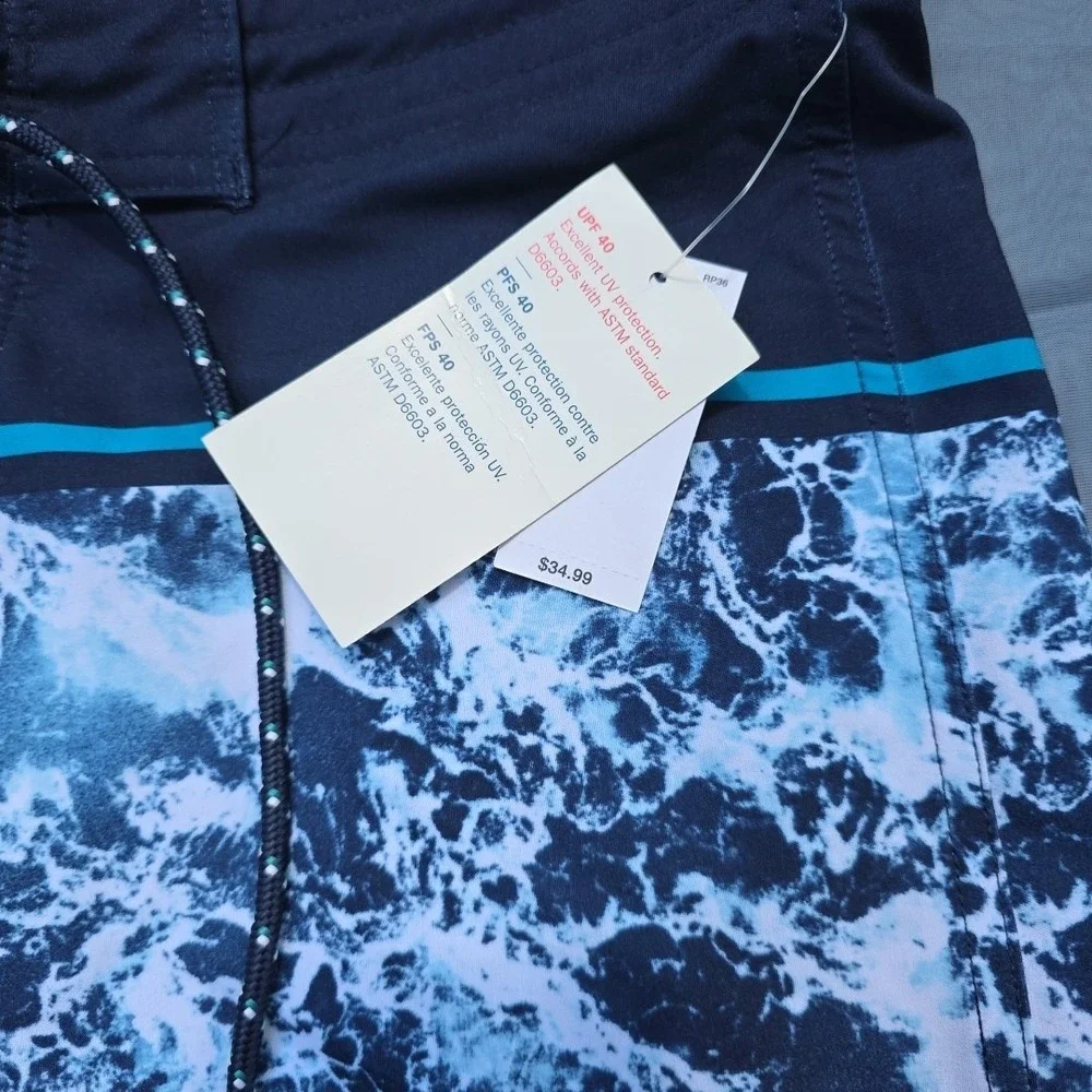 Nwt Old‎ Navy Swimming Shorts Men's 30 Board Surf Unlined MSRP $34.99
